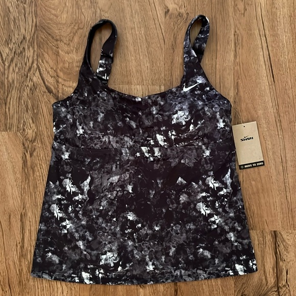 NWT Nike Earth Dye Scoopneck Tankini - Picture 1 of 9
